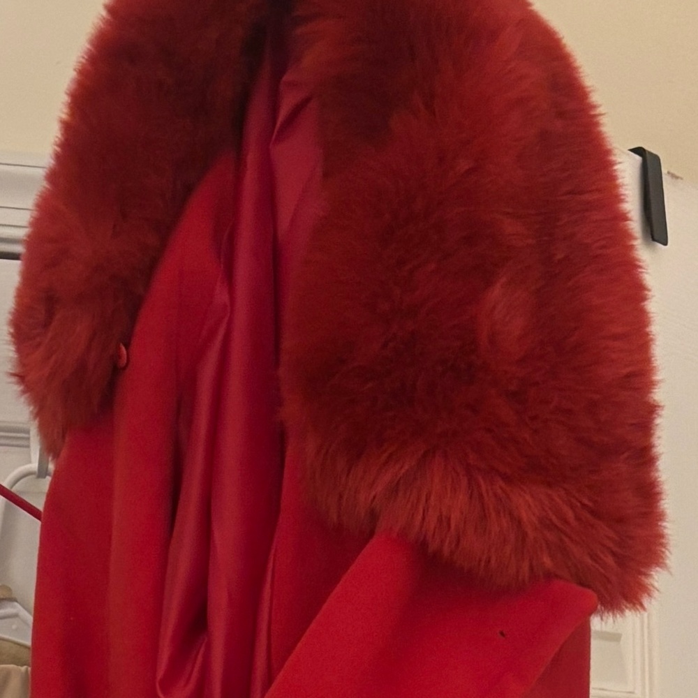 Red women’s jacket